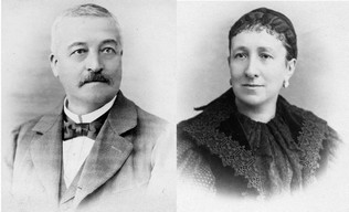 Daniel Hailaust et sa femme Rosalie Maury Daniel et Rosalie Hailaust
