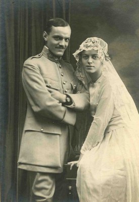 Mariage Paul Haudebourg et Suzanne Charbonnier